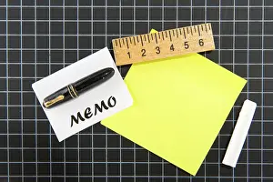 Educational Institution Equipment Drucke: Memo board for technical notes or school