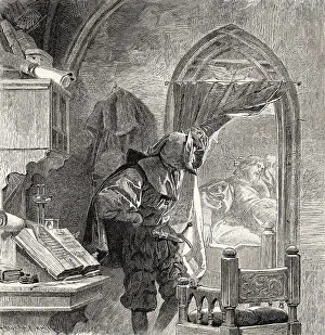 Faust mit Mephistophels, zweiter Akt