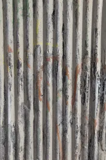 Metal Surface Texture Drucke: Metal surface as a background texture pattern