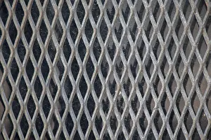 Deserted Metal Surface Drucke: Metal surface as a background texture pattern