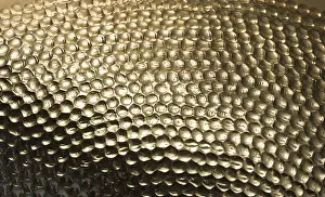 Deserted Metal Surface Drucke: Metal surface as a background texture pattern