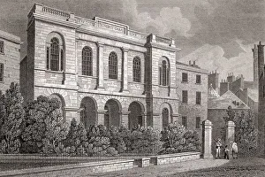 Old Town Edinburgh Photos Drucke: Methodist Chapel, Nicolson Square