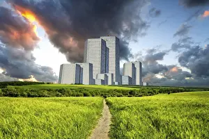 Deserted Metropolis Drucke: Metropolis
