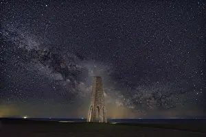 Milky Way Over Devon Drucke: Milky Way over The Daymark, Devon