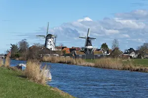 Dutch Windmill Drucke: Mill, windmill, De Widde Meuln