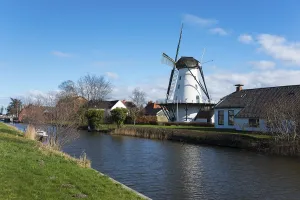 Benelux Countries Travel Guide Drucke: Mill, Windmill, De Widde Meuln