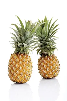 Healthy Eating Images Drucke: Two miniature pineapples