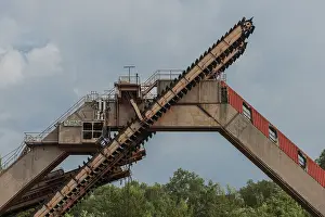 Industrial Monument Germany Drucke: Mining machine, coal, excavator