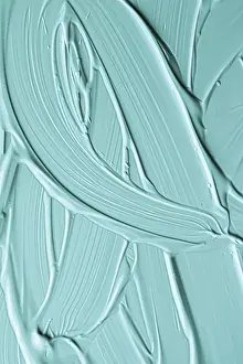 Abstrakte Kunst Drucke: Mint kosmetischer Textur Hintergrund