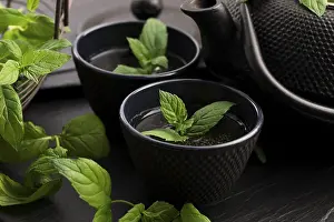 Mint Tea Still Life Drucke: Mint tea