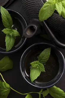 Mint Tea Still Life Drucke: Mint tea