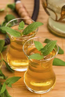 Mint Tea Still Life Drucke: Mint tea