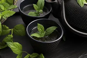 Mint Tea Still Life Drucke: Mint tea