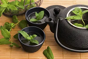 Grocery Store Product Images Drucke: Mint tea