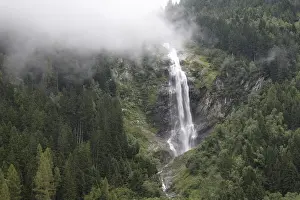 Stubai Valley Drucke: Mischbach Falls, waterfall, cascade