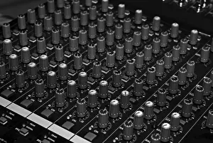 Audio Engineering Equipment Drucke: Mixing console