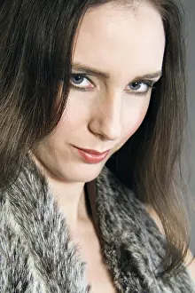 Studio Photography Drucke: A model portrait in the studio
