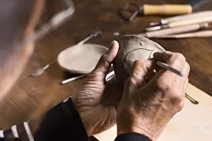 Handicrafts Hobby Drucke: Modeling pot process
