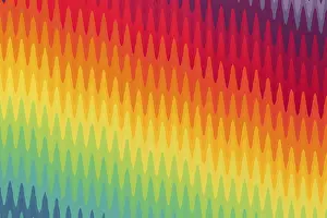 Deserted Full Frame Image Drucke: Modern abstract diagonal gradient colors background