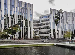 Modern Architecture In Dusseldorf Drucke: Modern architecture, Ko-Bogen