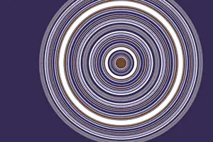 Modern Background Drucke: Modern background with circles