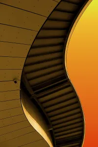 Modern Building Interior Drucke: Modern building detail