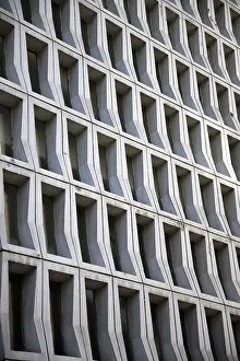 Close Up Architecture Drucke: Detail of a modern building