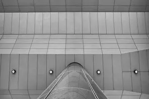 Modern Building Architecture Drucke: Detail of a modern building
