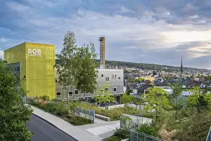 Urban Architecture Europe Drucke: Modern building complex in an urban environment