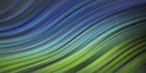 Deserted Landscape Photo Drucke: Modern diagonal lines abstract background