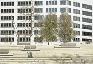 HafenCity Architecture Germany Drucke: Modern office building, window front