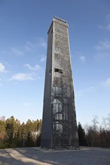 North Rhine Westphalia Nature Park Drucke: Mohnesee Tower, Lookout Tower