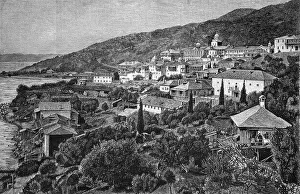 Balkan Peninsula Monasteries Drucke: The monasteries on Mount Athos