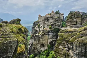 Scenic Landscape Photography Drucke: Monastery of Varlaam