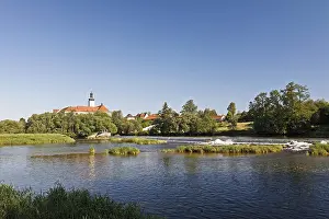 Upper Palatinate Architecture Drucke: Monastery Walderbach, Regen river