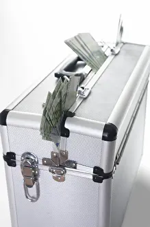 Euro Banknote Drucke: Money case