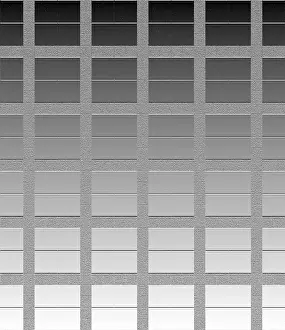 Full Frame Background Image Drucke: Monochrome grid pattern with a gradient from dark to light in a seamless square arrangement