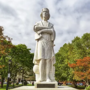 Christopher Columbus Statue Drucke: Monument to Christopher Columbus