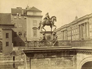 Berlin Historic Landmark Drucke: Monument to Frederick William I in Berlin
