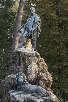 Venice Cultural Site Drucke: Monument by Giuseppe Garibaldi