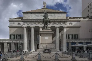 Memorial Site In Italy Drucke: Monument to Giuseppe Garibaldi