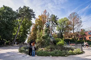 Venice UNESCO World Heritage Site Drucke: Monument to Giuseppe Garibaldi