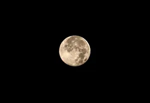 Full Moon Germany Drucke: Full moon at night, Germany