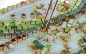Ceramic Mosaic Art Drucke: Mosaic as a ceramic or ceramic mosaic