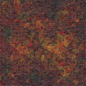 Modern Architecture Background Drucke: Mosaic tiles abstract seamless pattern