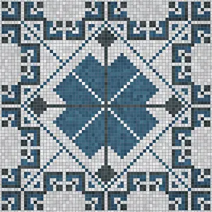 Mosaic Tiles Background Drucke: Mosaic tiles background, seamless vector pattern