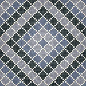 Mosaic Tile Background Drucke: Mosaic tiles background, seamless vector pattern