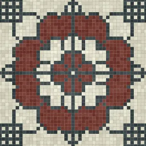 Bilder Datiert 2. Juli 2024: Mosaik-Steinplatten-Hintergrund, schweißloser Vektormuster.