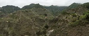 Uninhabited Canyon Landscapes Drucke: Mountain landscape. Panoramic view