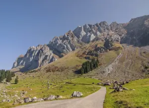 Western Alps Landscape Photo Drucke: Mountain massif around the Santis